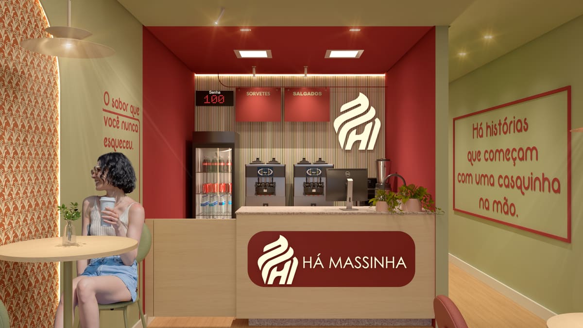 Salão interno da loja